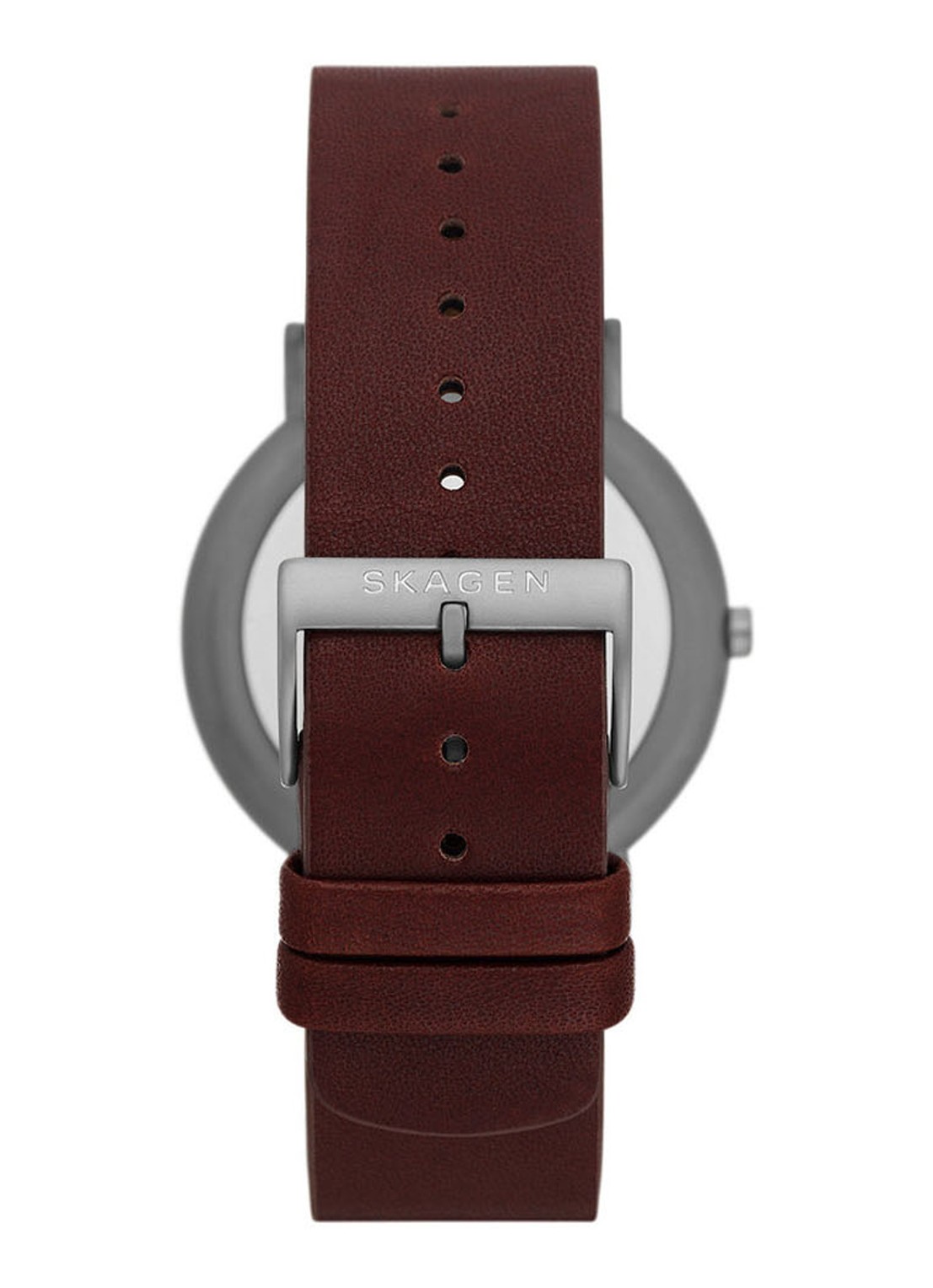 Skagen Signatur horloge SKW6860 - detail 2 donkergrijs