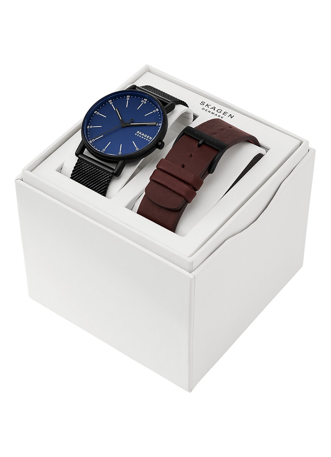 Skagen Signatur horloge SKW6933SET - detail 3 zwart