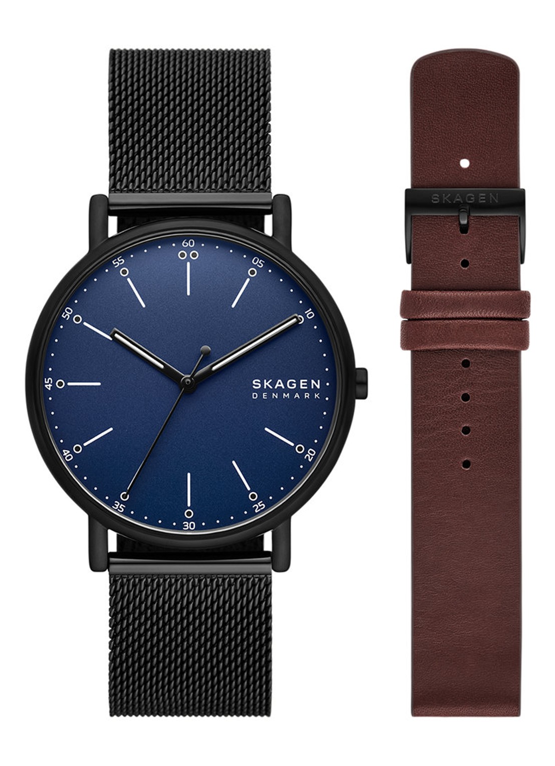 Skagen Signatur horloge SKW6933SET - voorkant 4 zwart