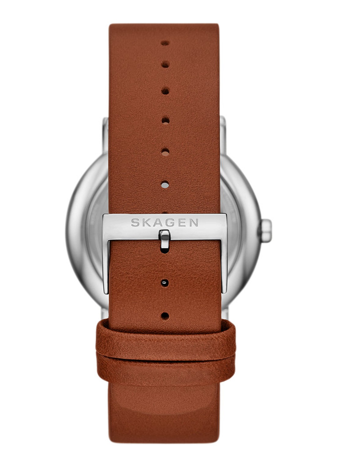 Skagen Signatur horloge  SKW6942 - detail zilver
