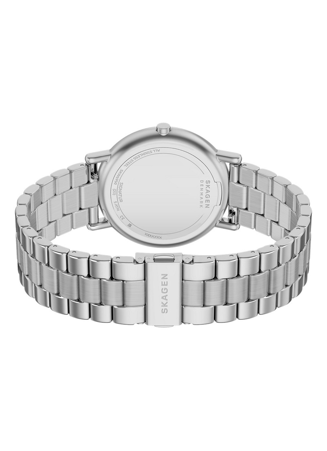 Skagen Signatur horloge SKW6950 - detail 3 zilver
