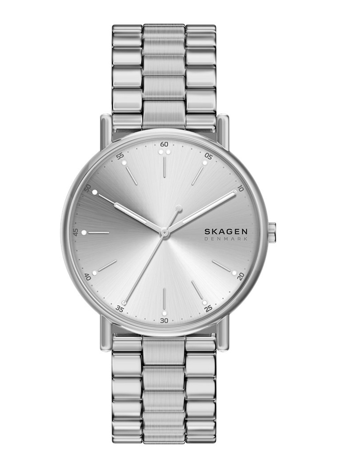 Skagen Signatur horloge SKW6950 - voorkant 6 zilver