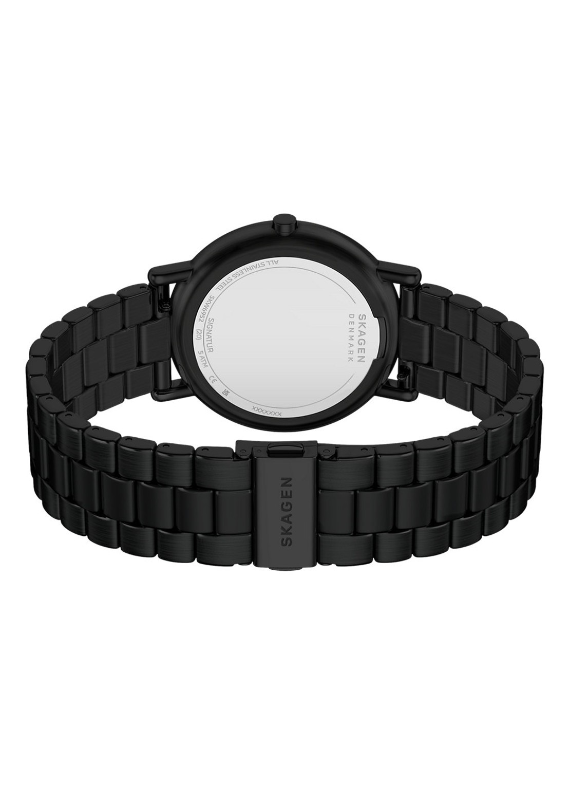 Skagen Signatur horloge SKW6952 - detail 3 zwart