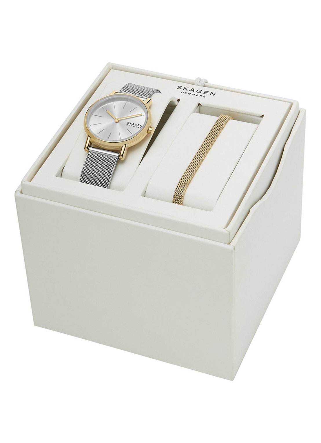 Skagen Signatur Lille horloge en armband set van 2 SKW3153SET - detail 4 zilver