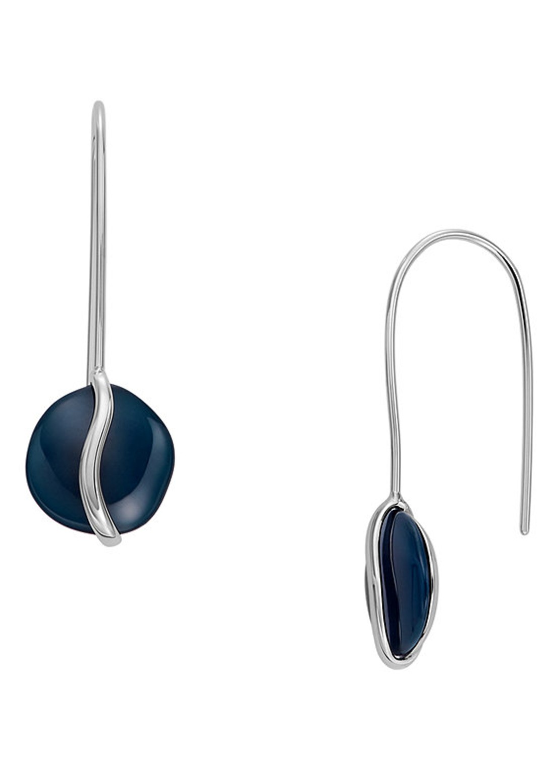 Skagen Sofie oorhangers SKJ1812040 - voorkant 3 zilver