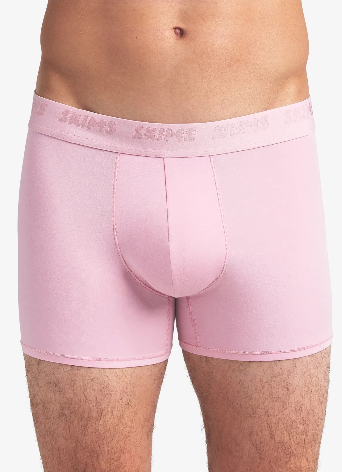 SKIMS Boxershort met logoband in 3-pack - detail 3 roze