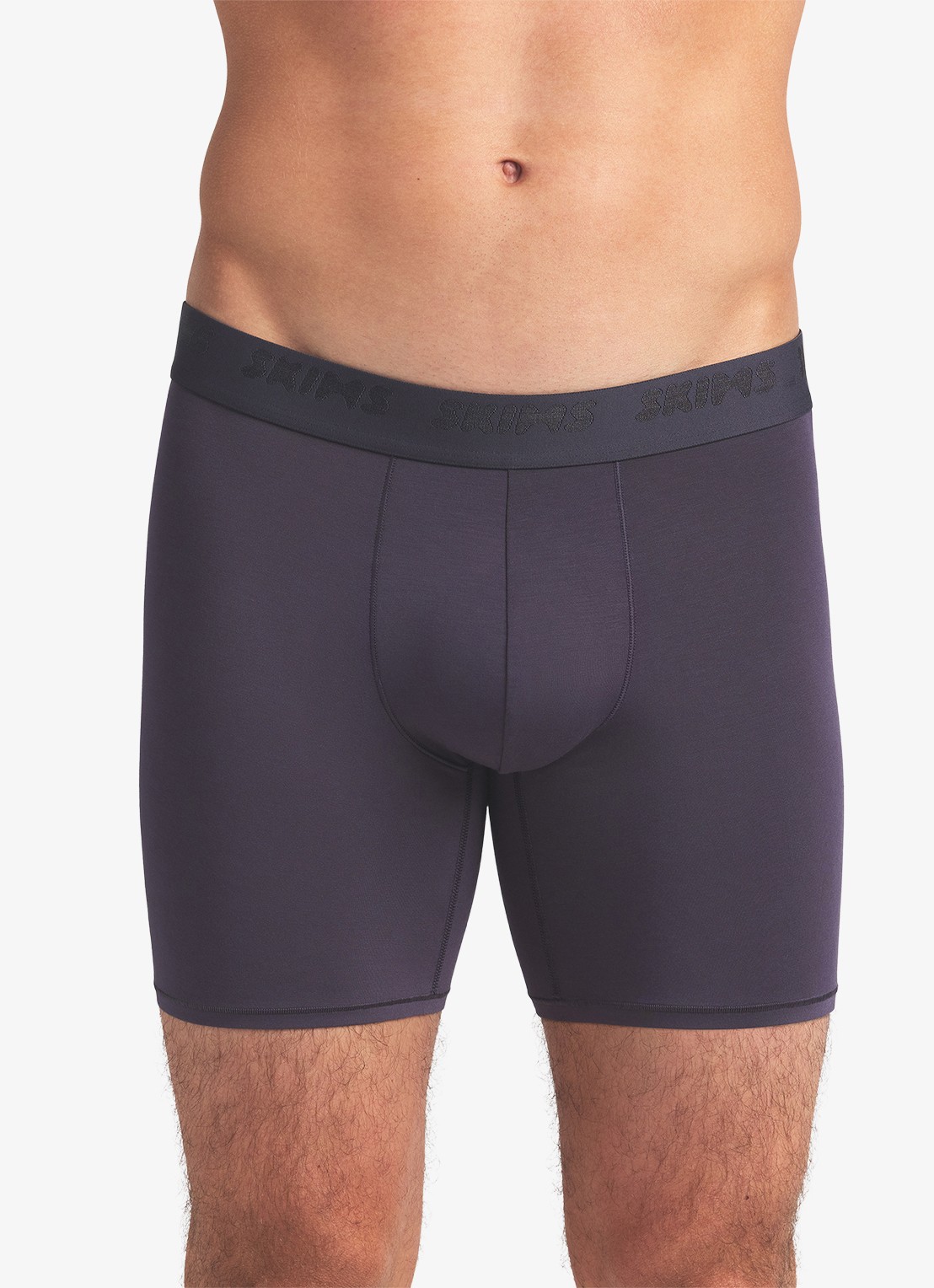 SKIMS Boxershort met logoband in 3-pack - detail 2 grijs