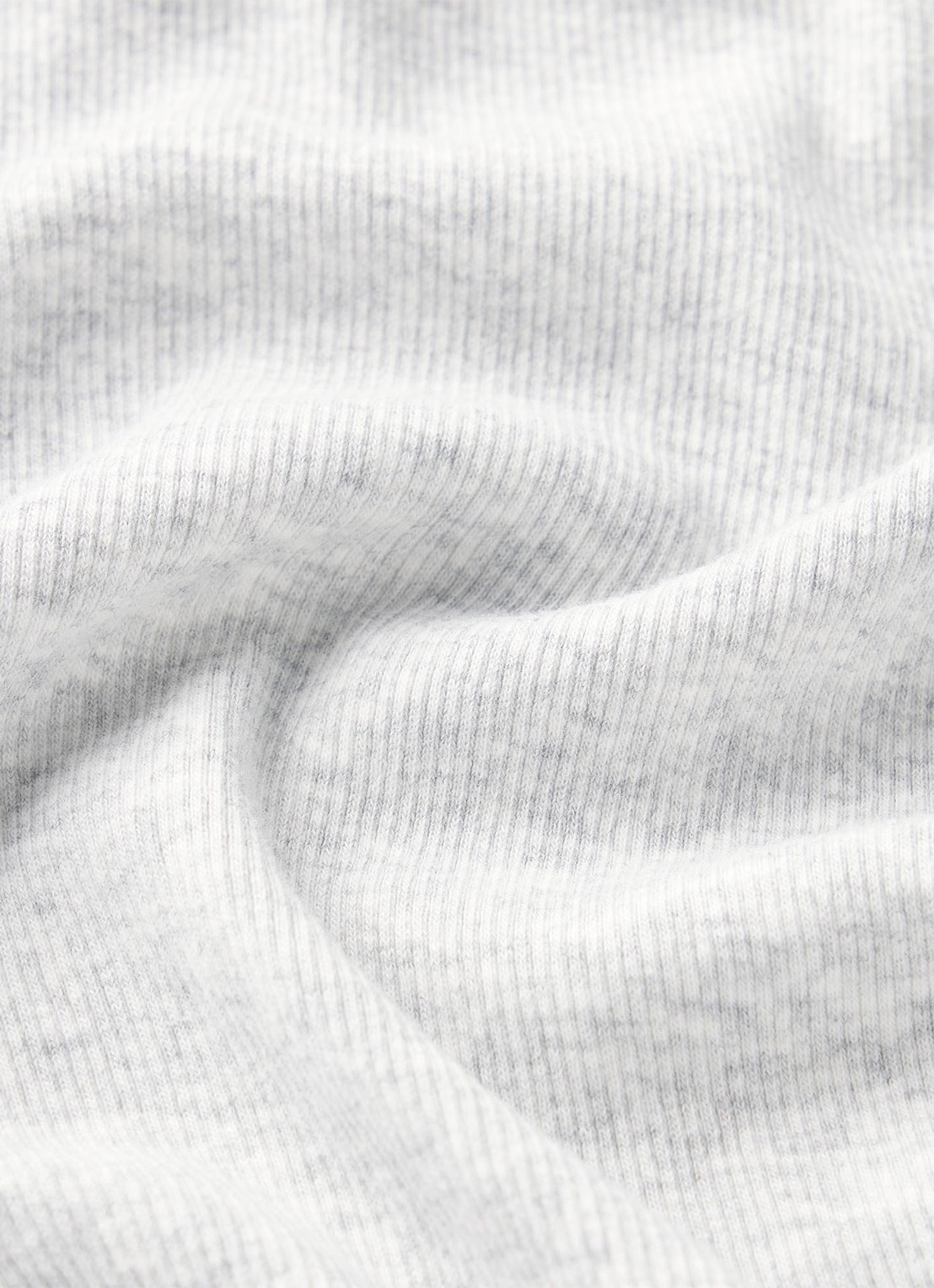 SKIMS Classic Cotton slip met logoband - detail 2 grijs