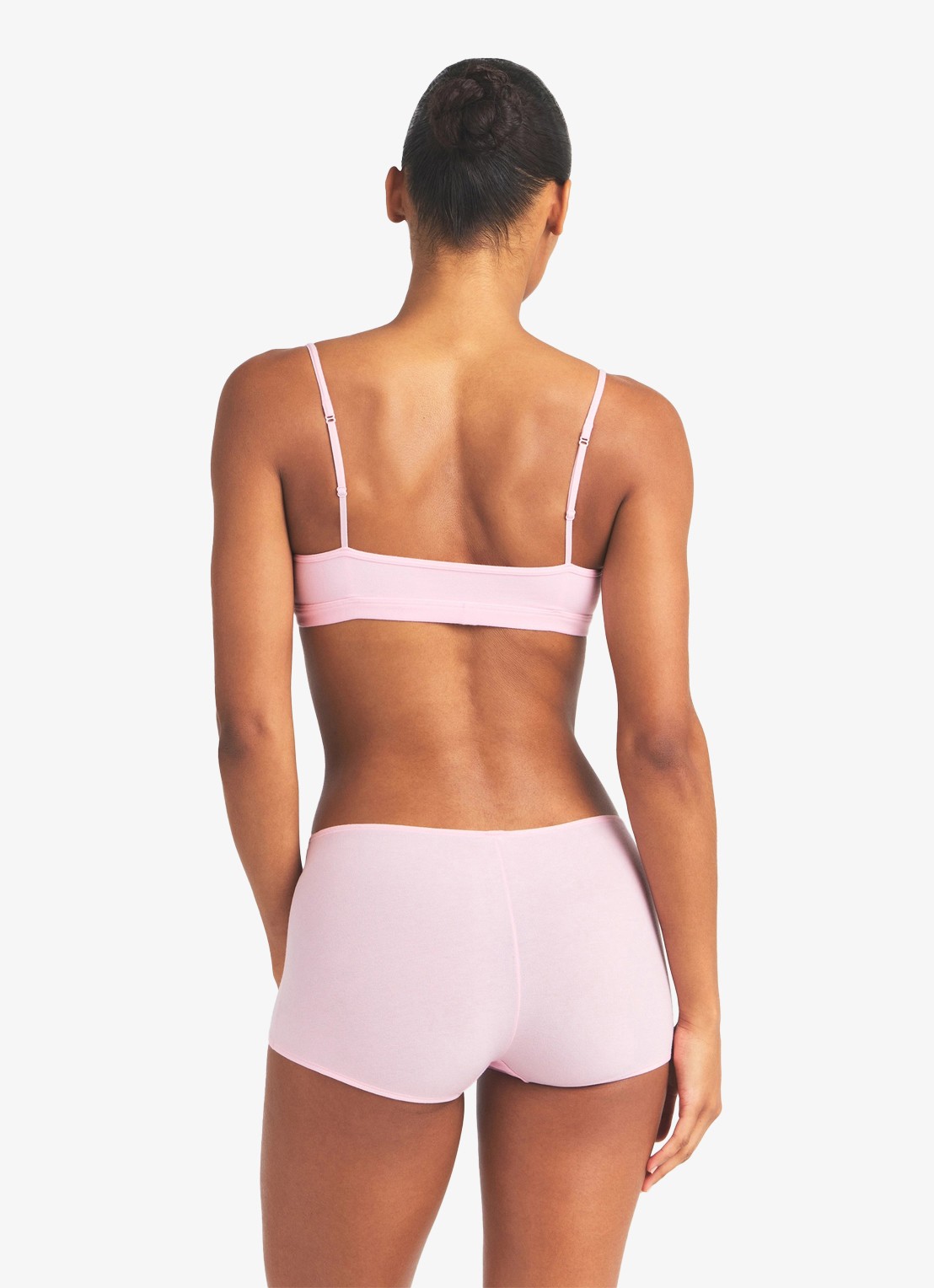 SKIMS Everyday Cotton bralette - achterkant beige