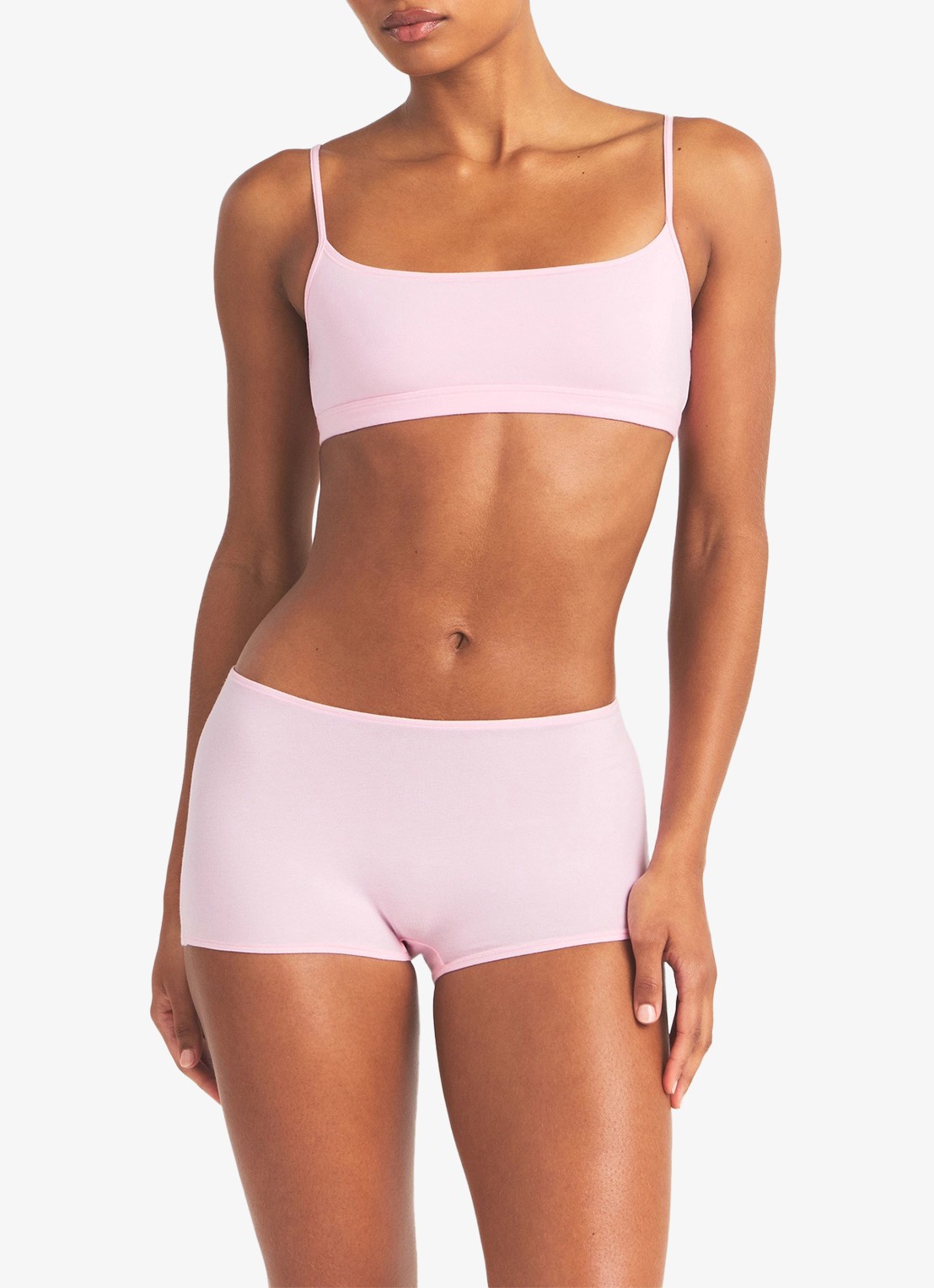 SKIMS Everyday Cotton bralette - detail 4 beige
