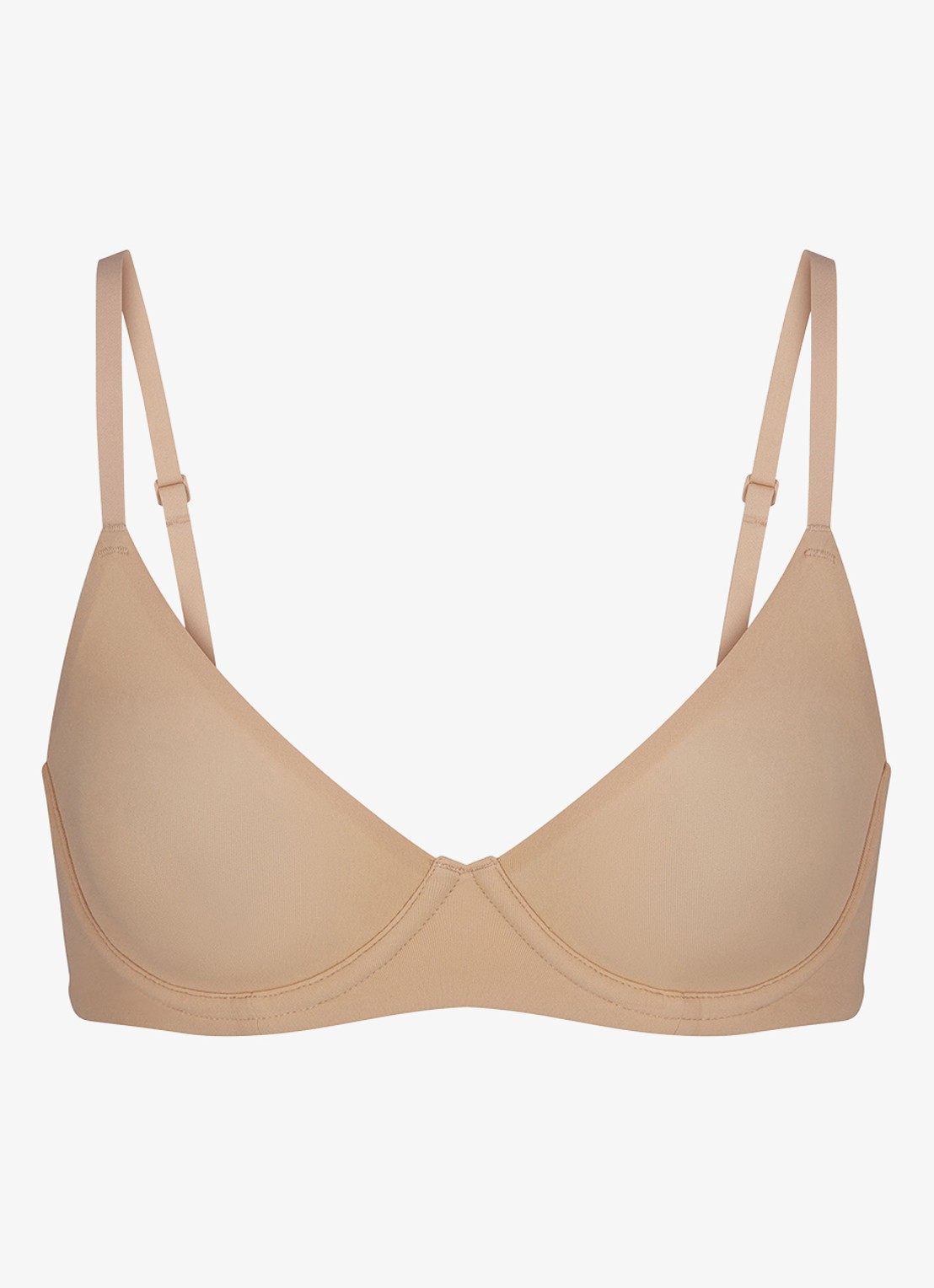 SKIMS Fits Everybody bh met beugel - voorkant clay