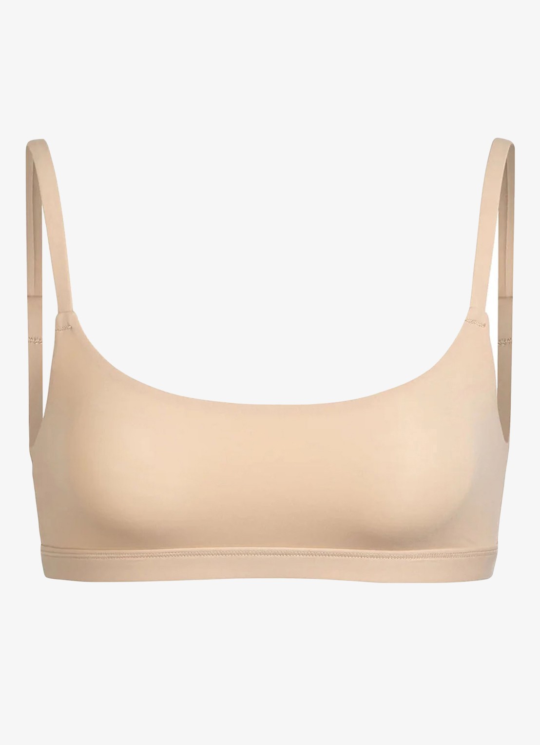 SKIMS Fits Everybody bralette  - voorkant 4 naturel