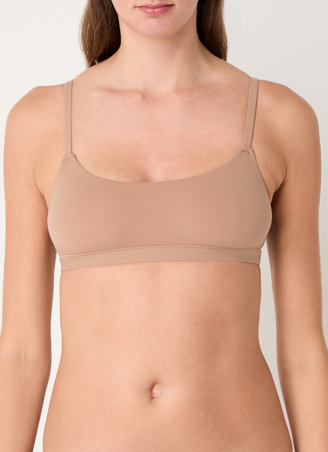 SKIMS Fits Everybody bralette  - detail 2 donkerbeige