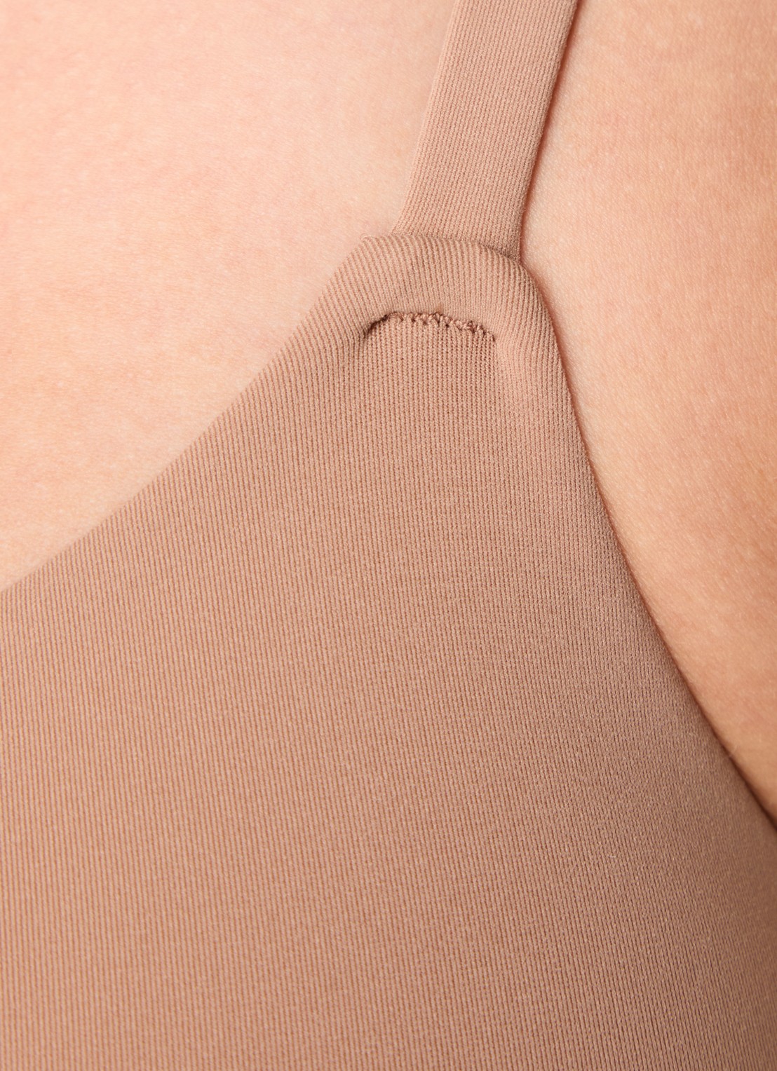 SKIMS Fits Everybody bralette  - detail 3 donkerbeige