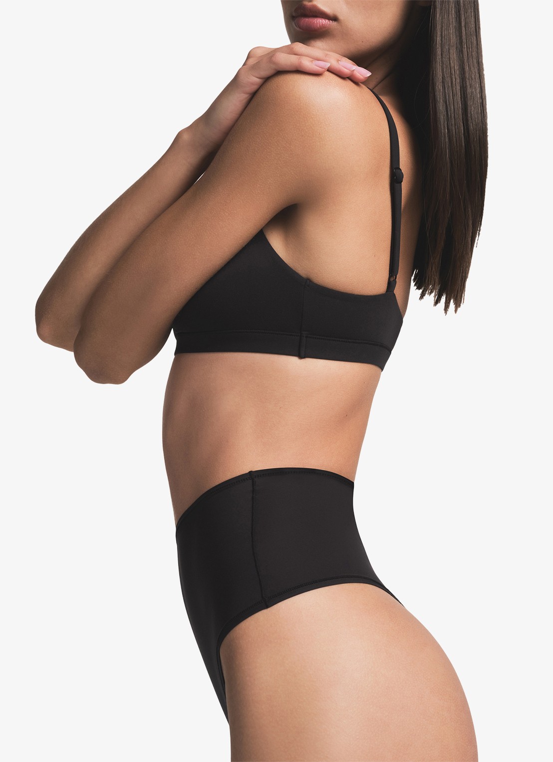 SKIMS Fits Everybody high waist string  - detail 2 zwart