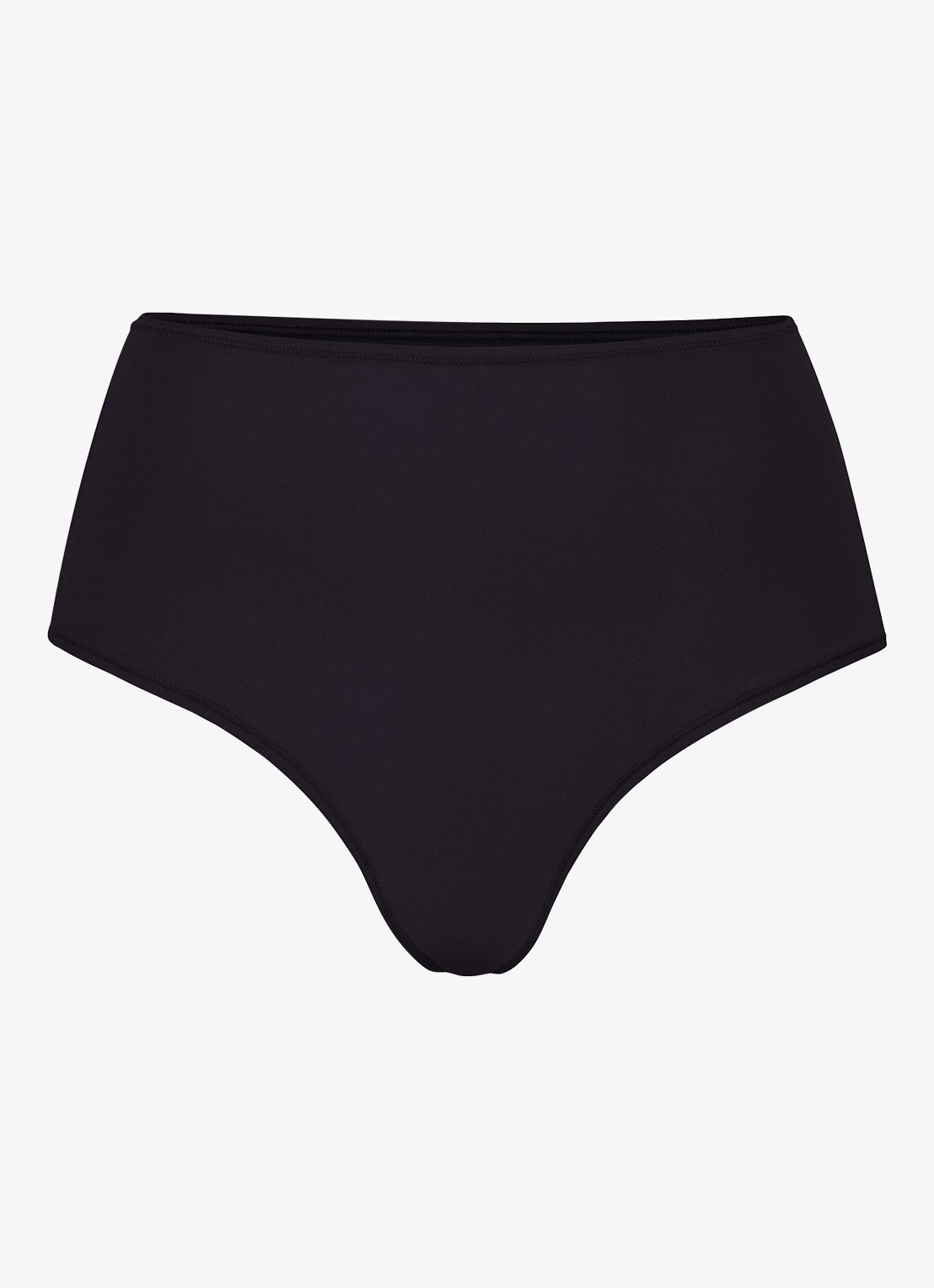 SKIMS Fits Everybody high waist string  - voorkant 4 zwart