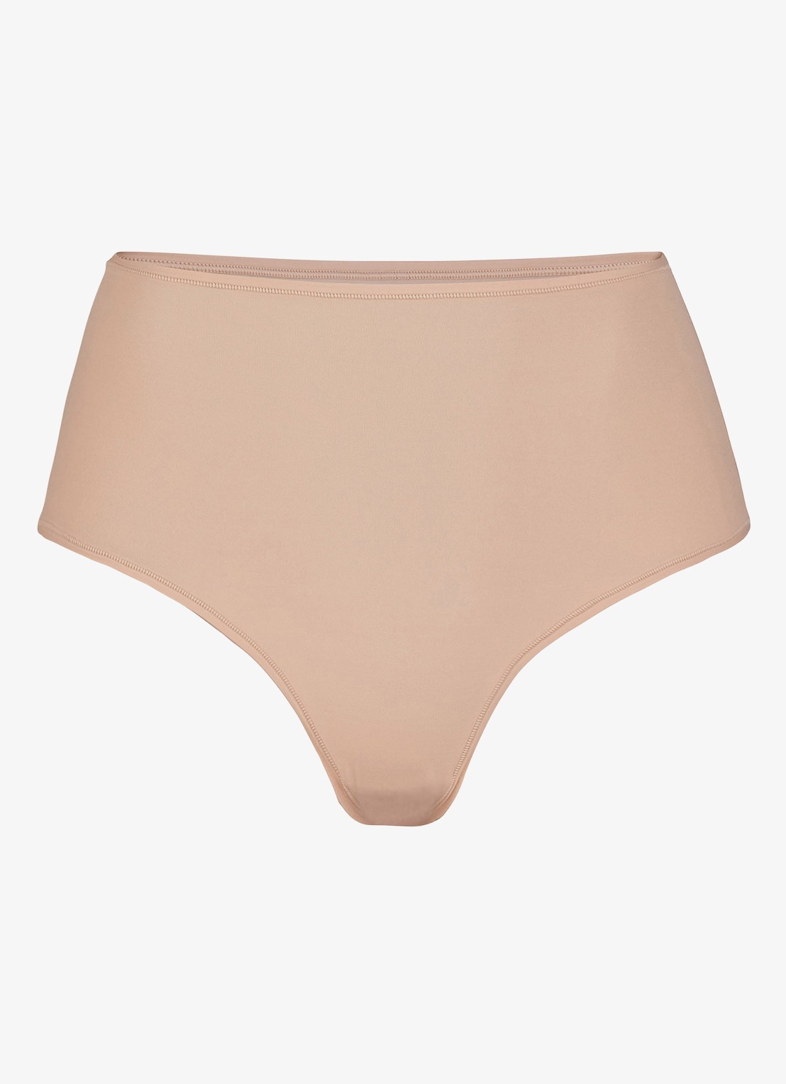 SKIMS Fits Everybody high waist string  - voorkant 2 naturel