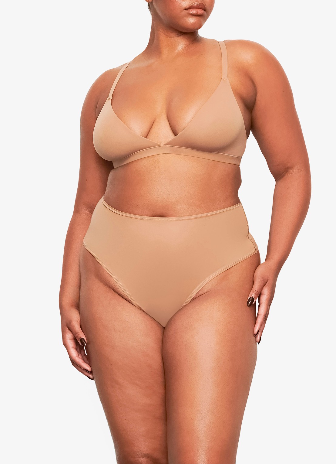 SKIMS Fits Everybody high waist string  - detail beige