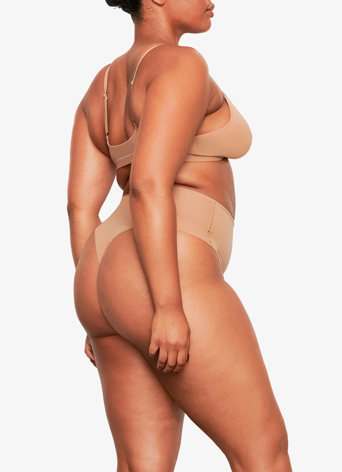 SKIMS Fits Everybody high waist string  - detail 2 beige