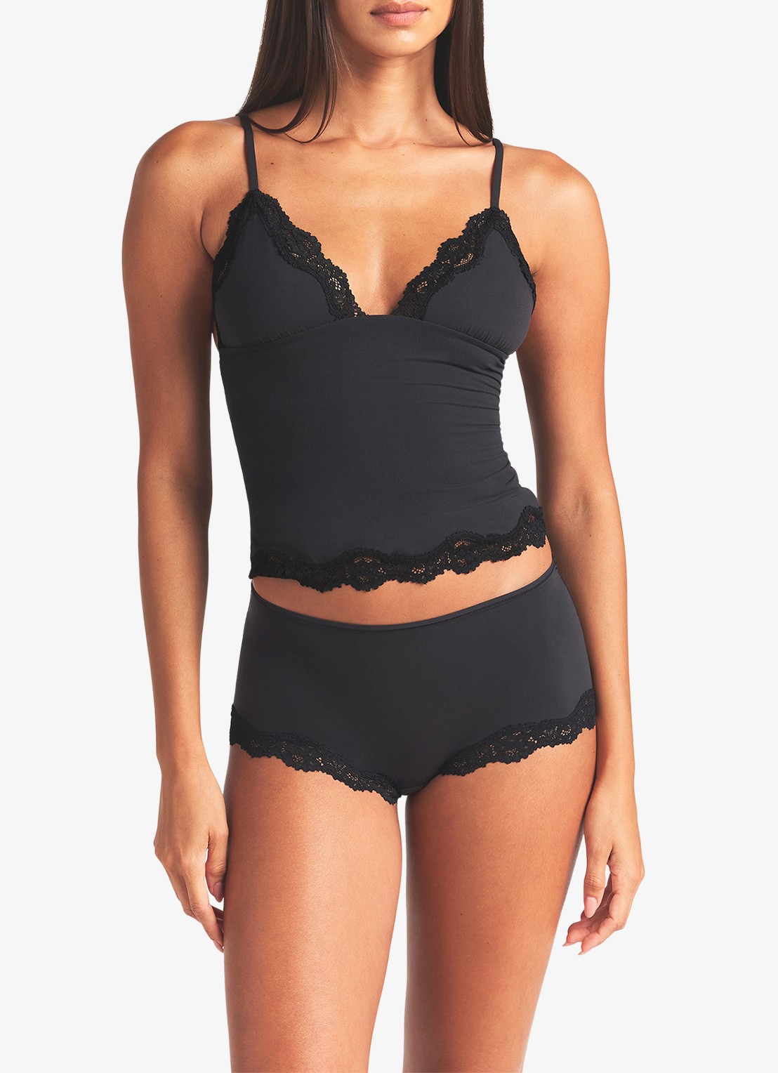 SKIMS Fits everybody Lace set met kant - detail 5 zwart