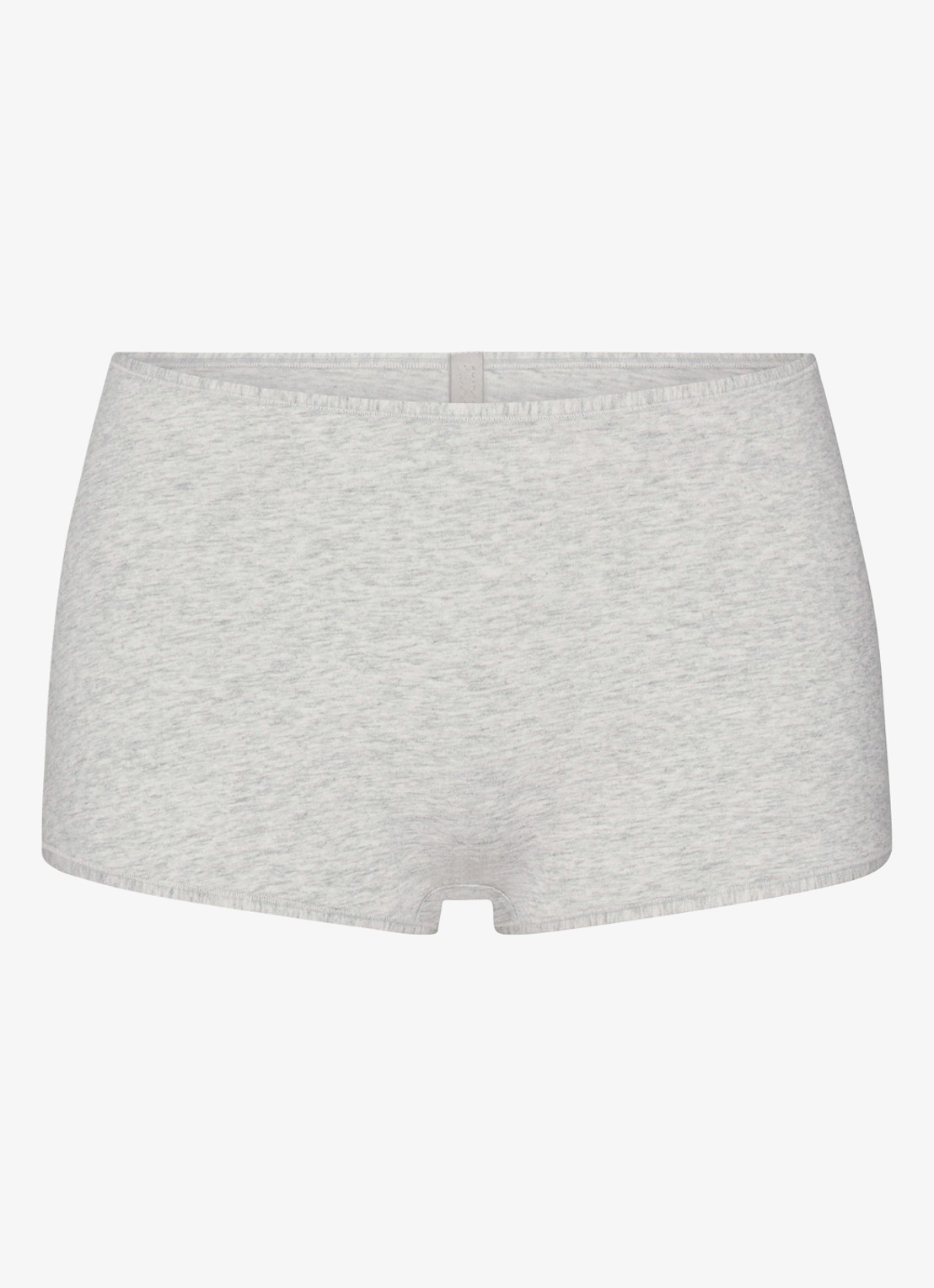 SKIMS Fits Everybody mid waisted shorty - voorkant lichtgrijs