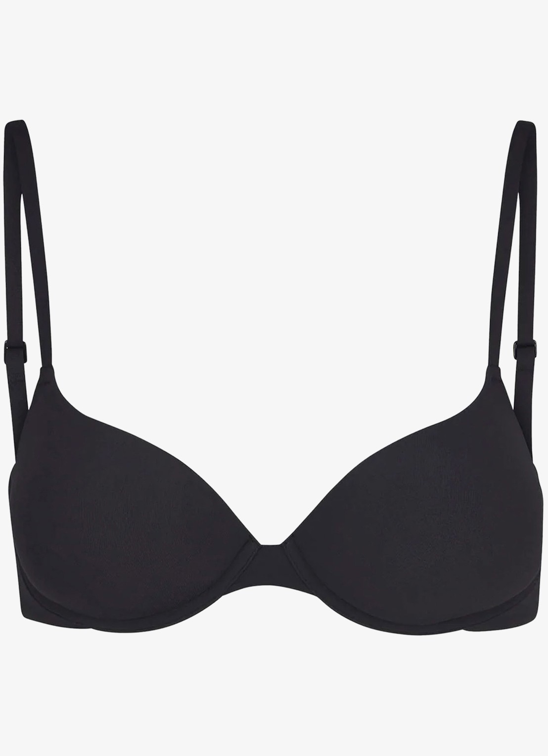 SKIMS Fits everybody push-up bh - voorkant zwart