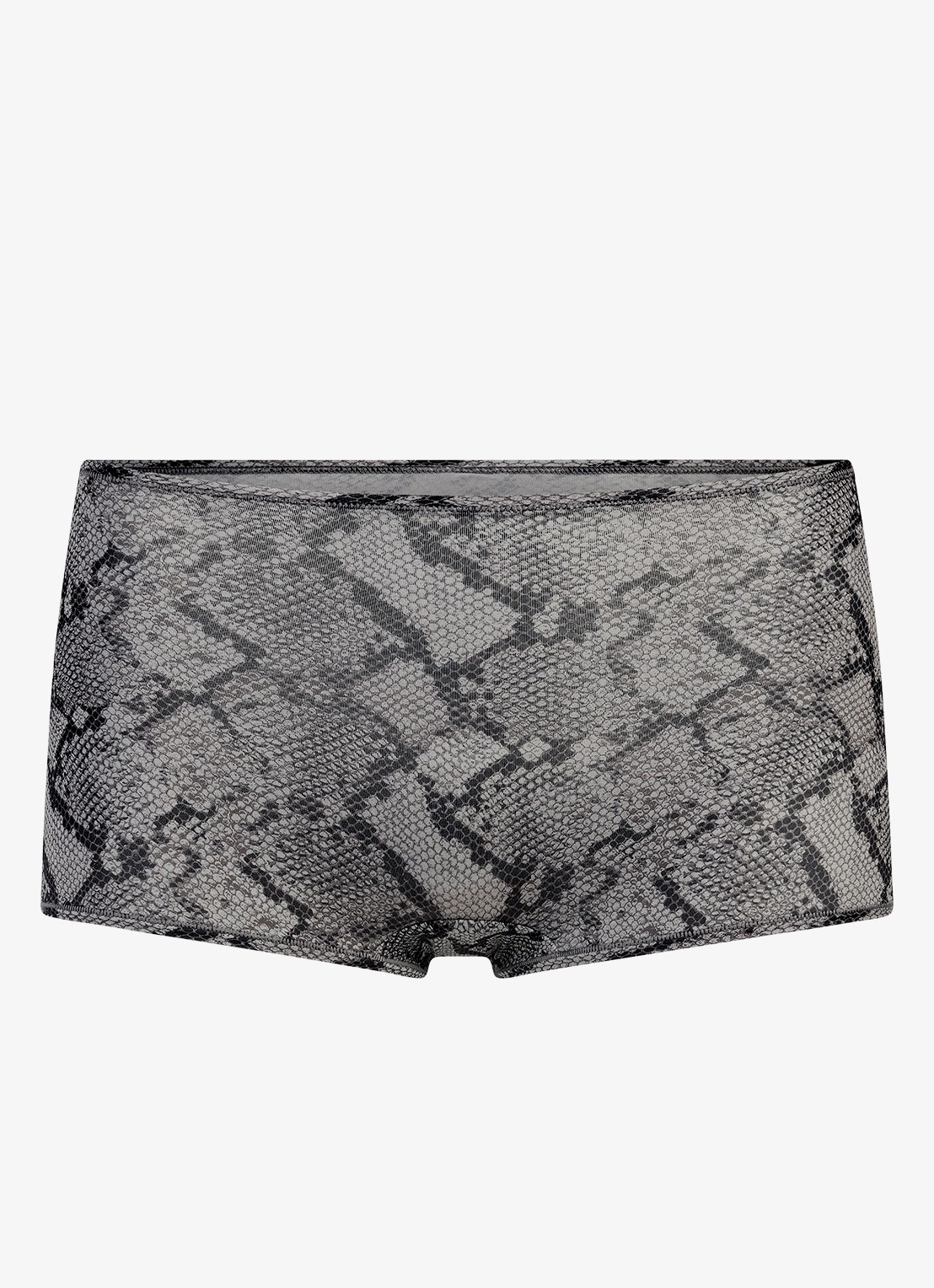 SKIMS Fits Everybody shorty met print - voorkant 2 shadow snake print
