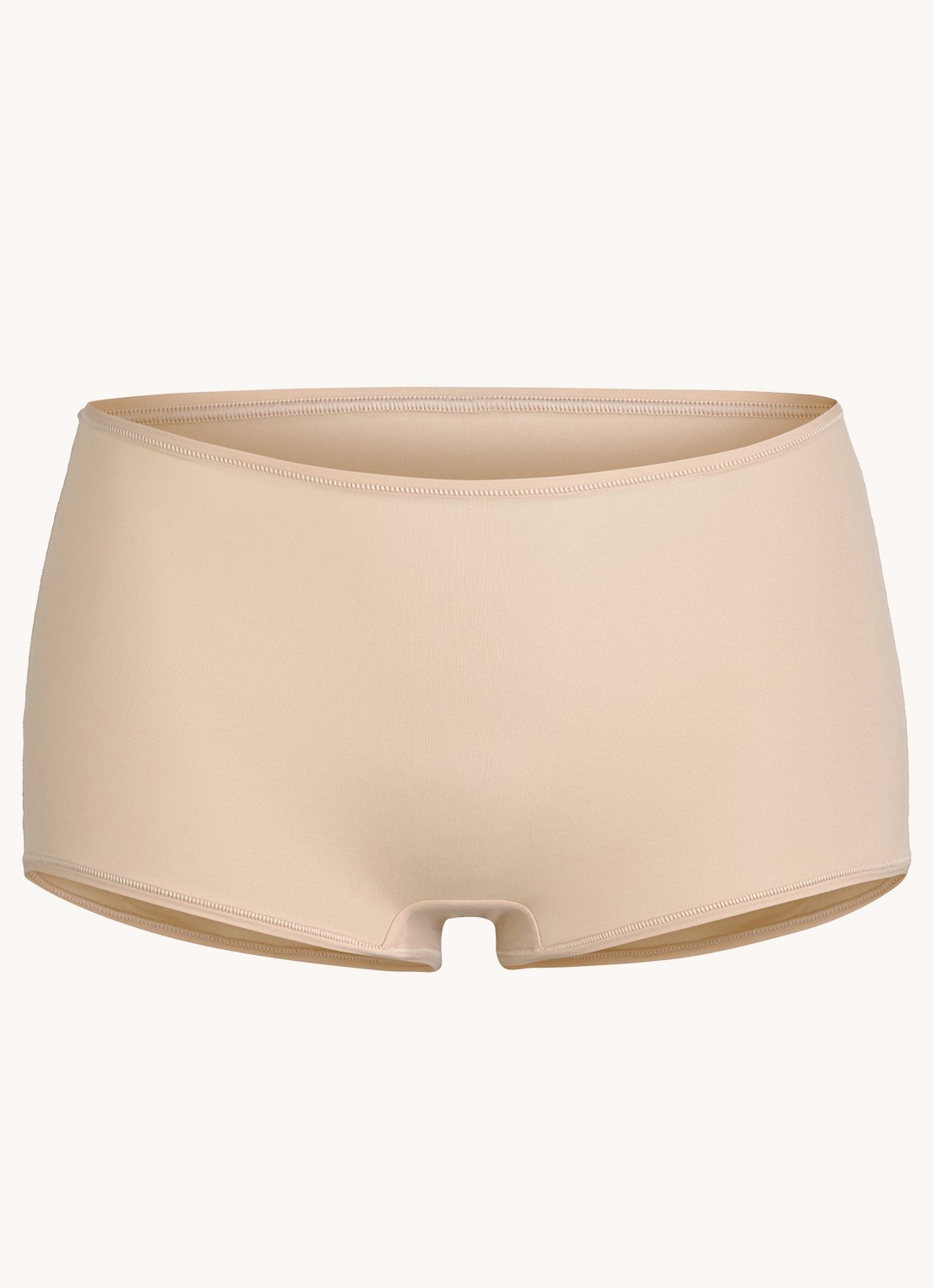 SKIMS Fits Everybody shorty - voorkant beige