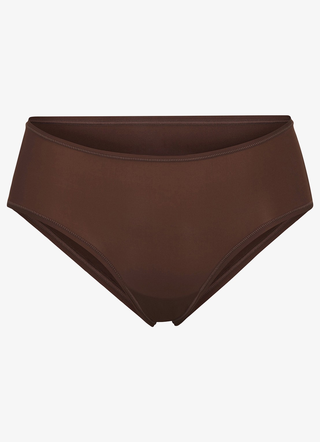 SKIMS Fits Everybody slip - voorkant 3 chocoladebruin