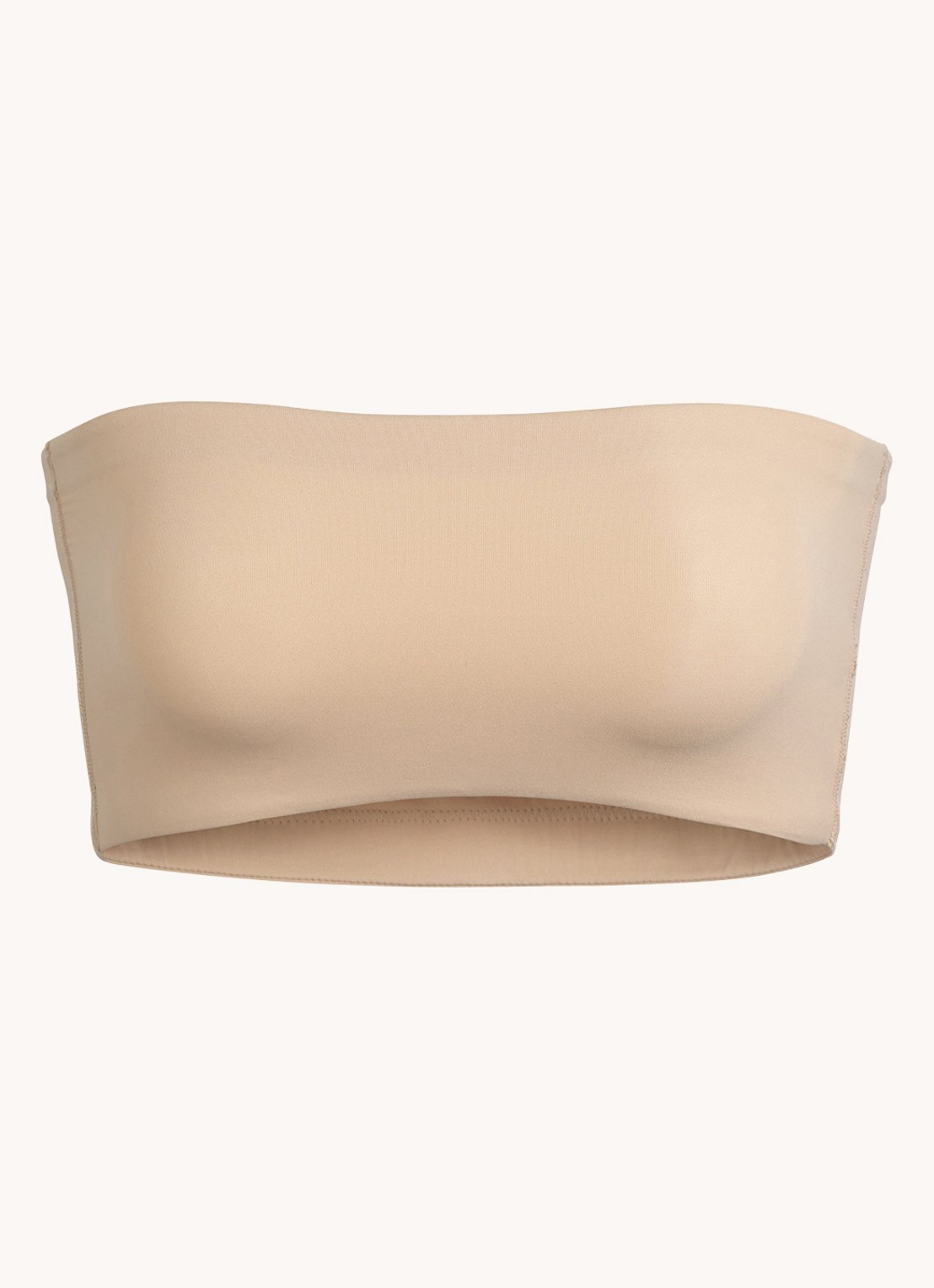 SKIMS Fits Everybody strapless bh  - voorkant 2 beige