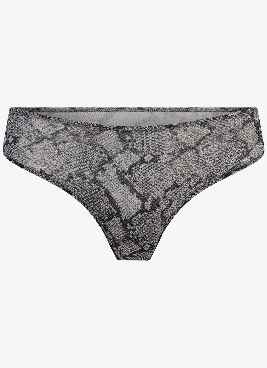 SKIMS Fits Everybody string met print - voorkant 3 shadow snake print