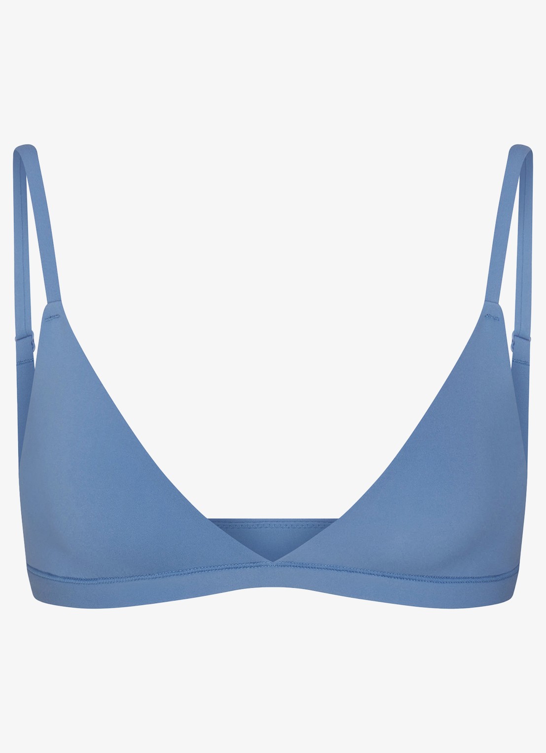 SKIMS Fits Everybody triangle bralette - voorkant 2 arctic