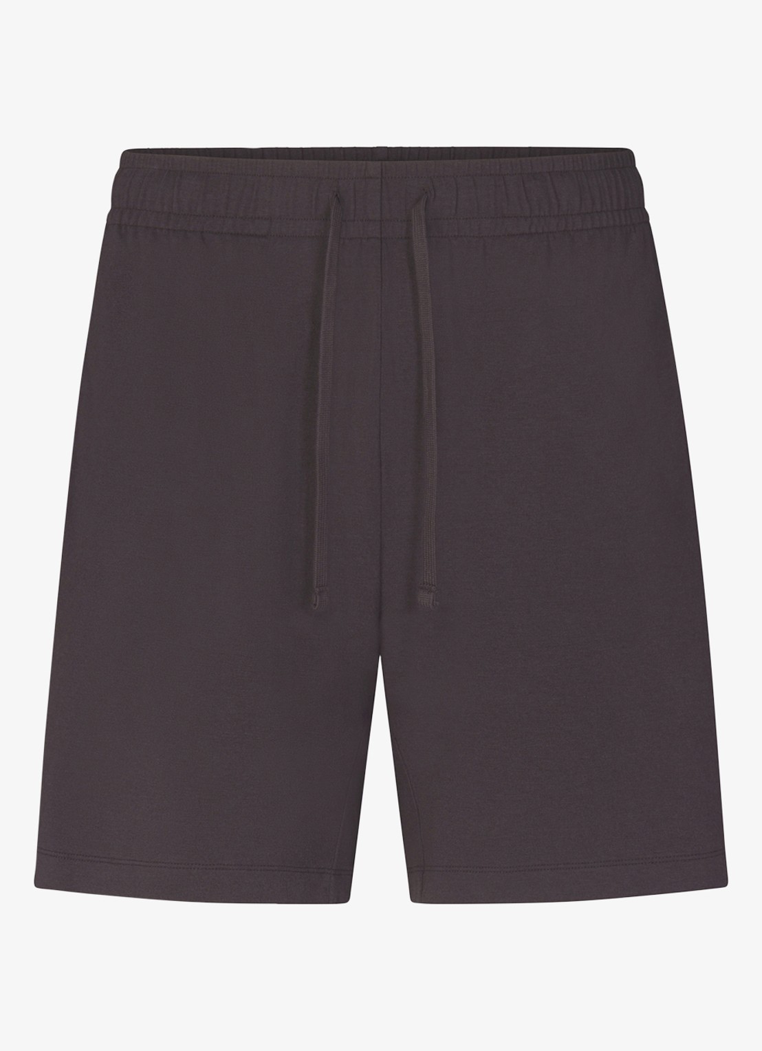 SKIMS Jersey Lounge straight fit korte jogginsbroek  - voorkant 4 grijs