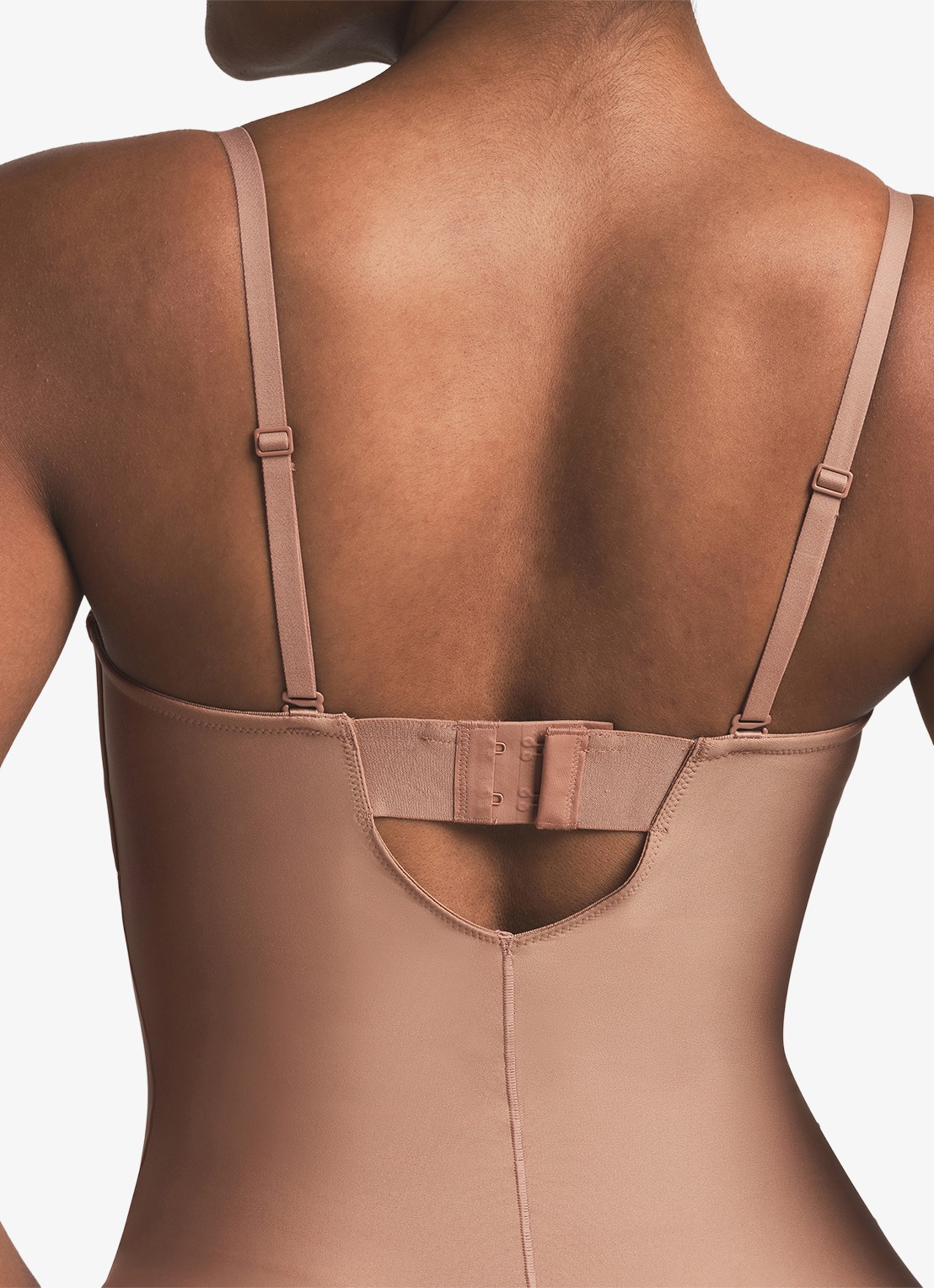 SKIMS Skims Body corrigerende stringbody met beugel - achterkant 5 taupe