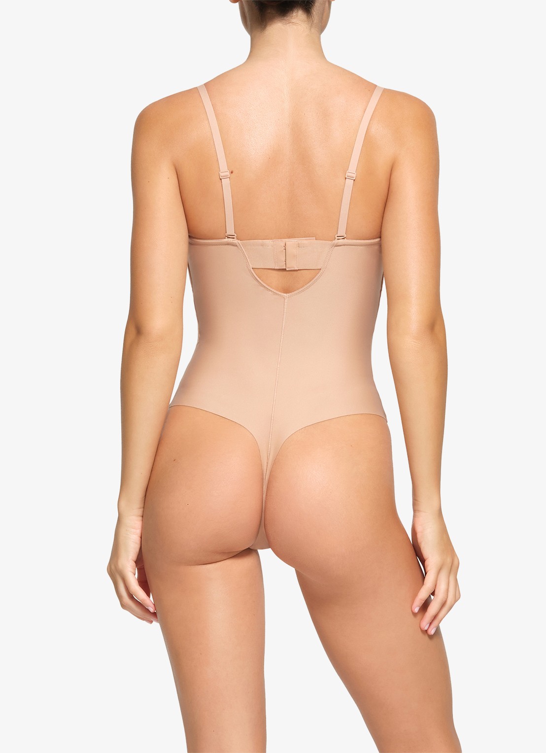 SKIMS Skims Body corrigerende stringbody met beugel - achterkant 3 beige