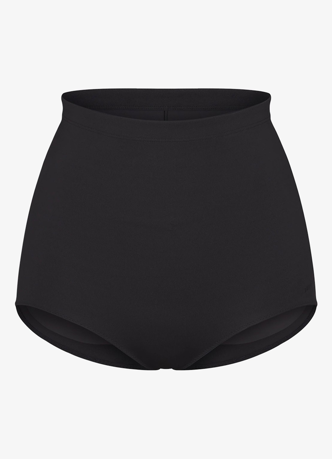 SKIMS Skims Body mid waisted slip met padding  - voorkant zwart