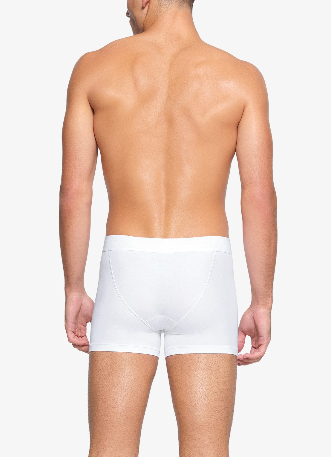 SKIMS Skims Cotton 3" boxershorts in 3-pack - achterkant 4 wit