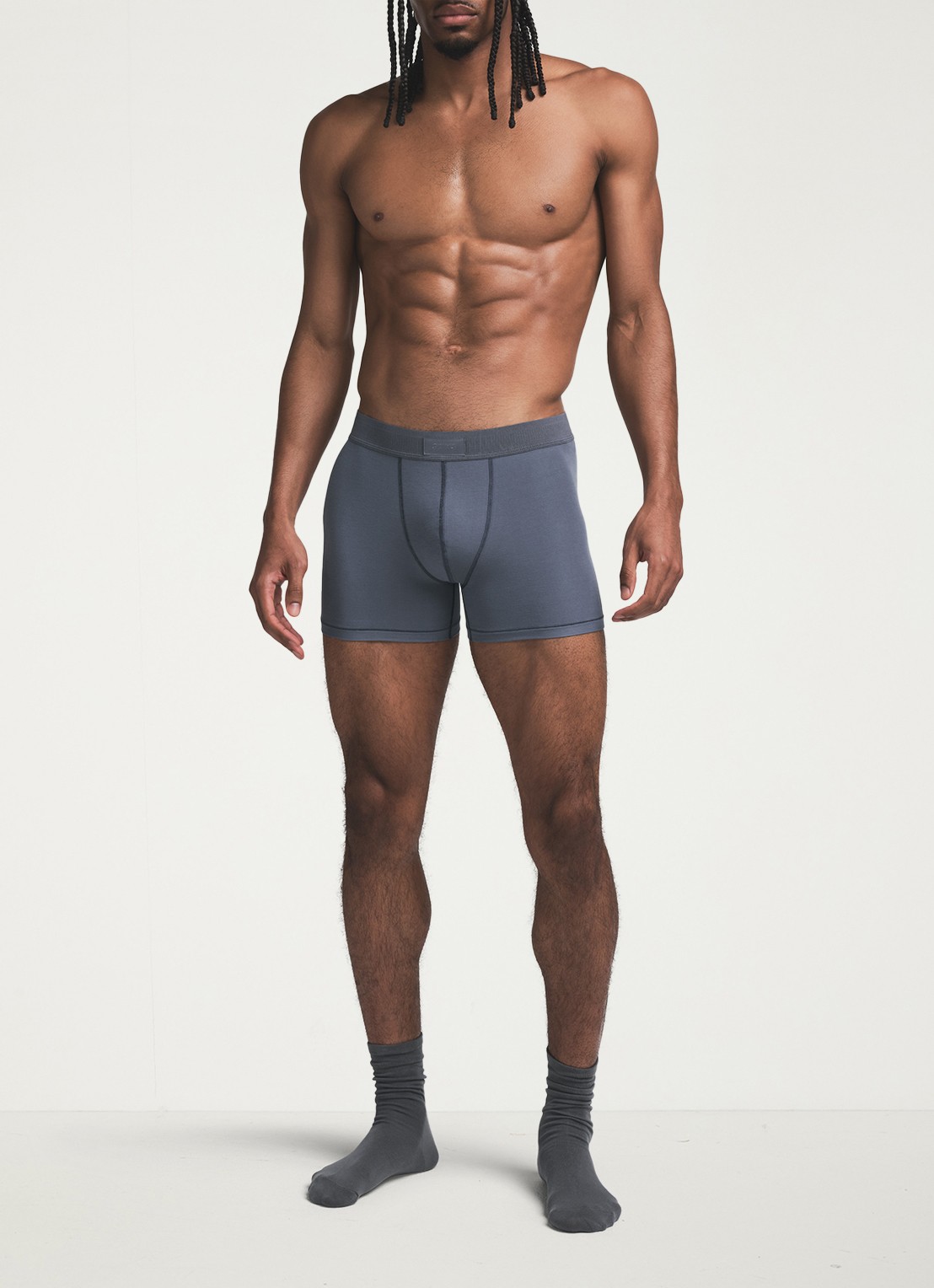SKIMS Skims Cotton 3" boxershorts in 3-pack - detail 4 bruin
