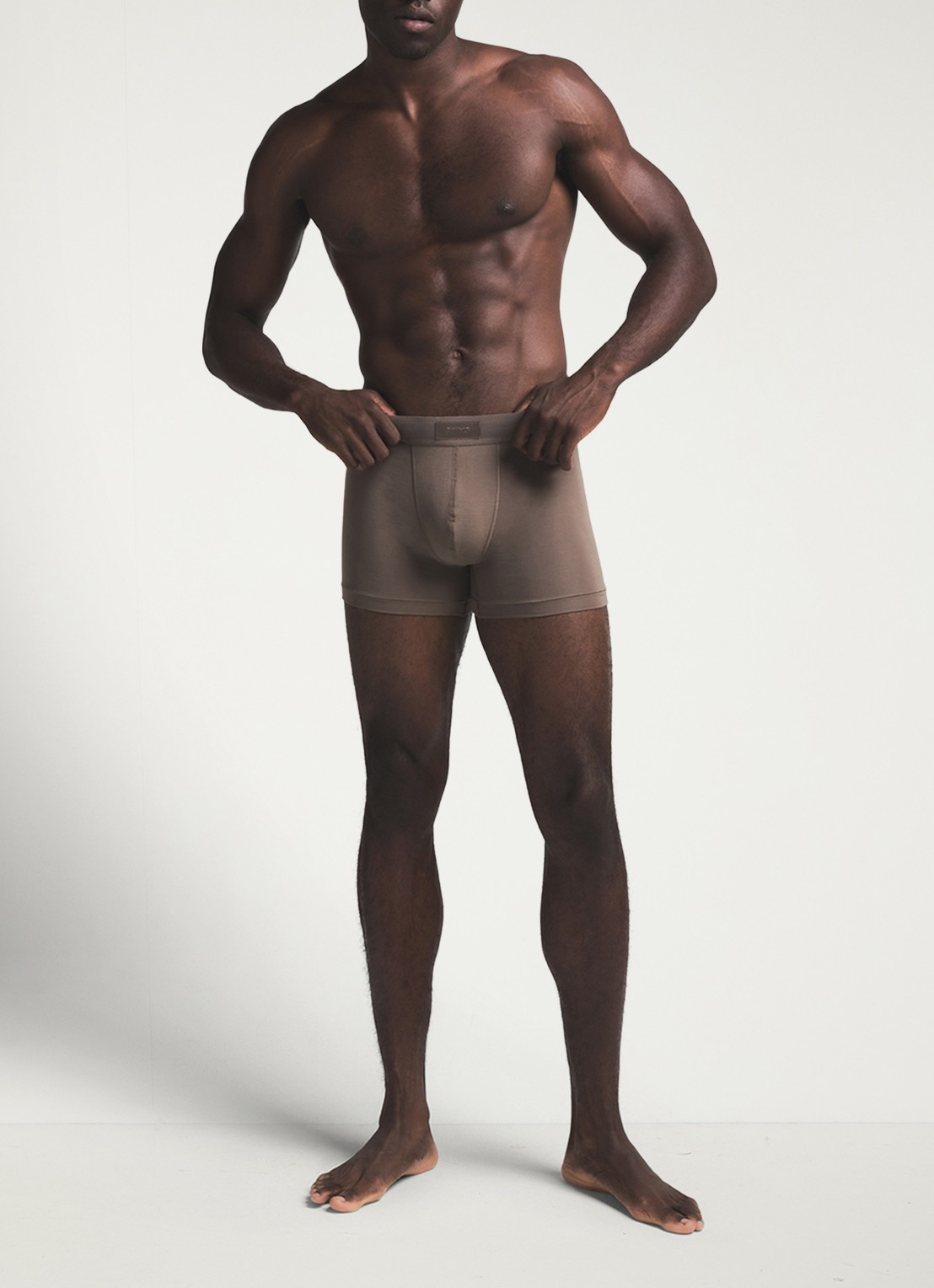 SKIMS Skims Cotton 3" boxershorts in 3-pack - achterkant 7 lindegroen