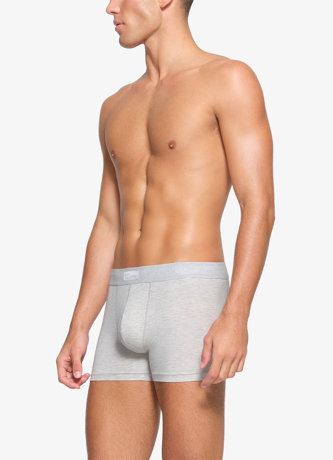 SKIMS Skims Cotton 3" boxershorts in 3-pack - detail 3 grijsmele