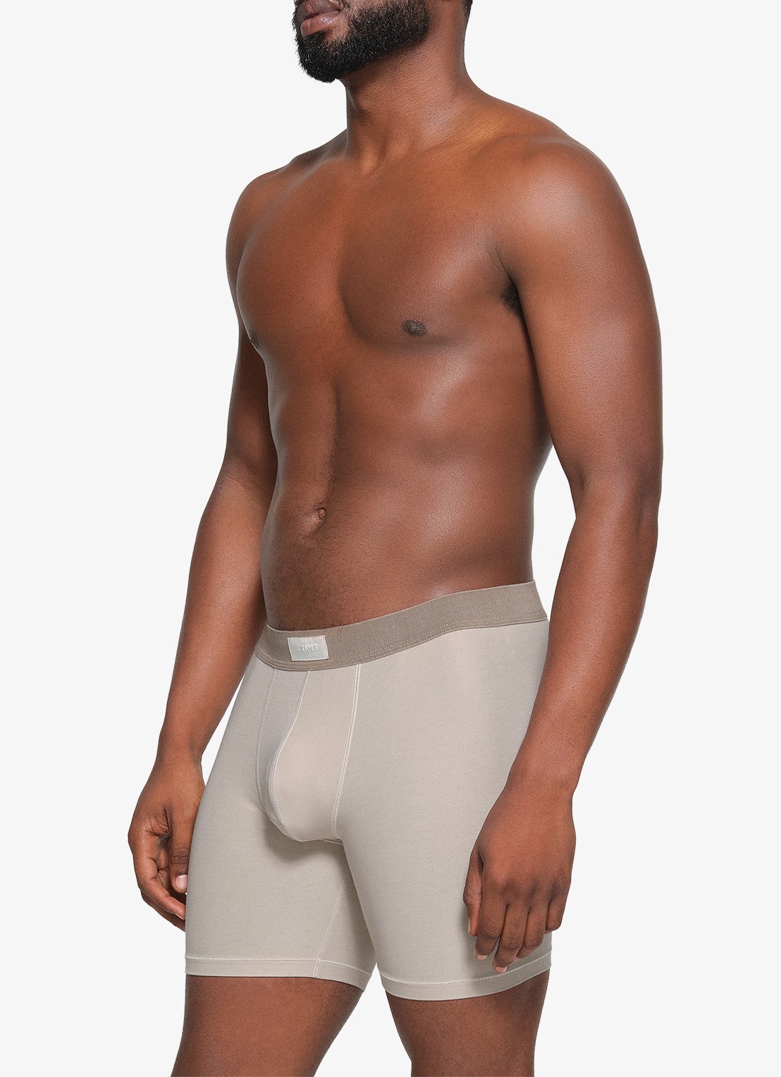 SKIMS Skims Cotton 5" boxershorts in 3-pack - detail 5 taupe
