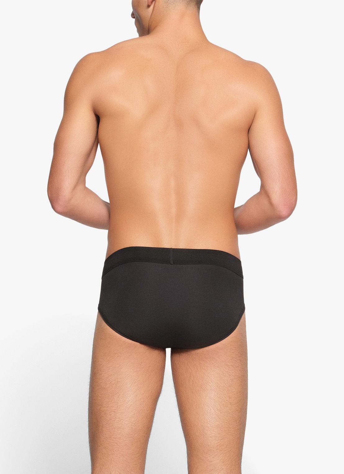 SKIMS Skims Cotton slip in 3-pack - achterkant zwart