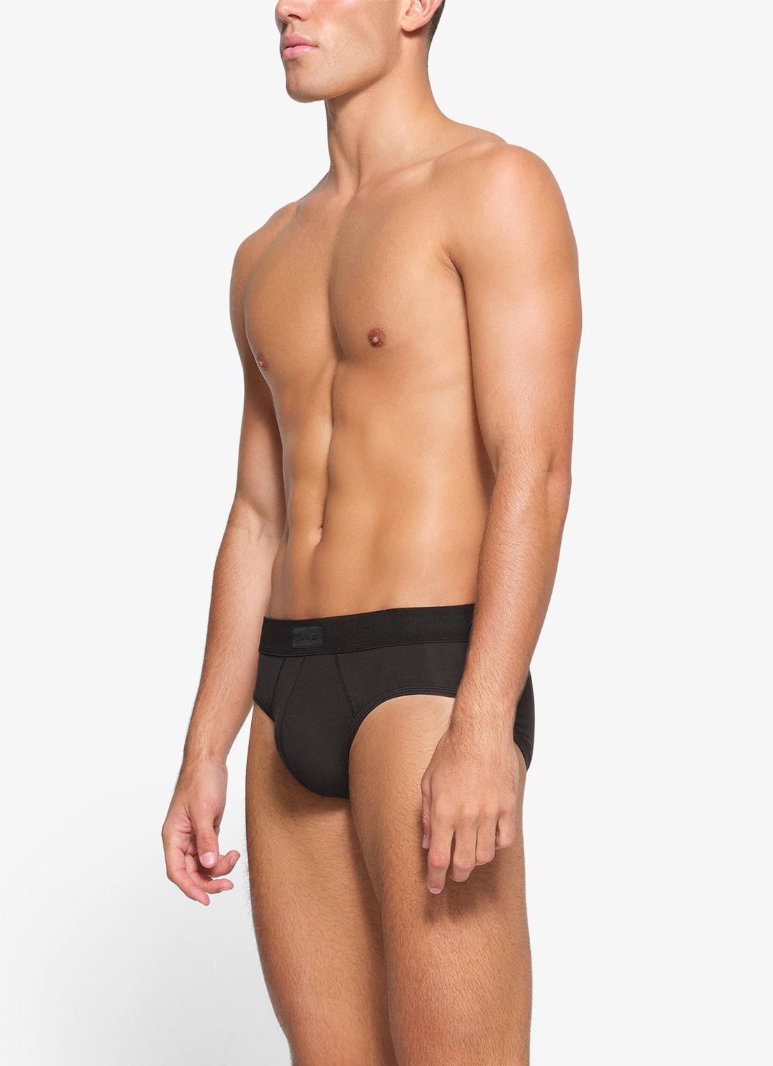 SKIMS Skims Cotton slip in 3-pack - detail 4 zwart