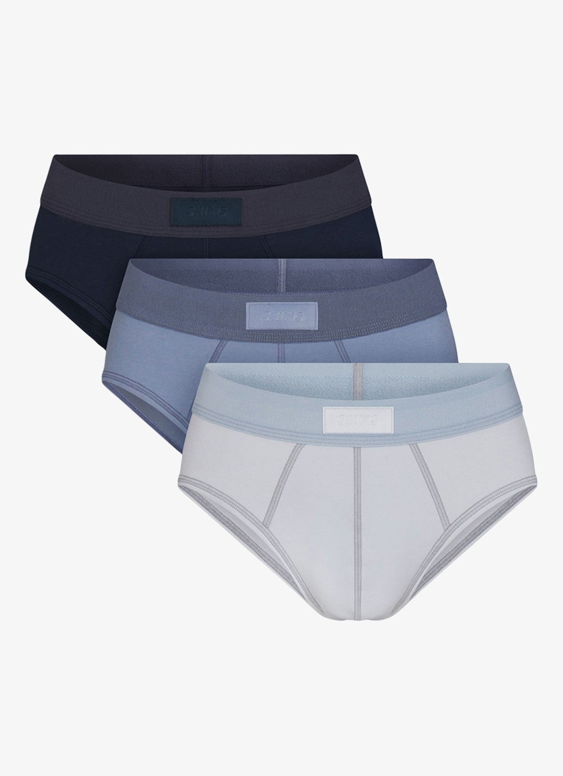 SKIMS Skims Cotton slip in 3-pack - voorkant multicolor