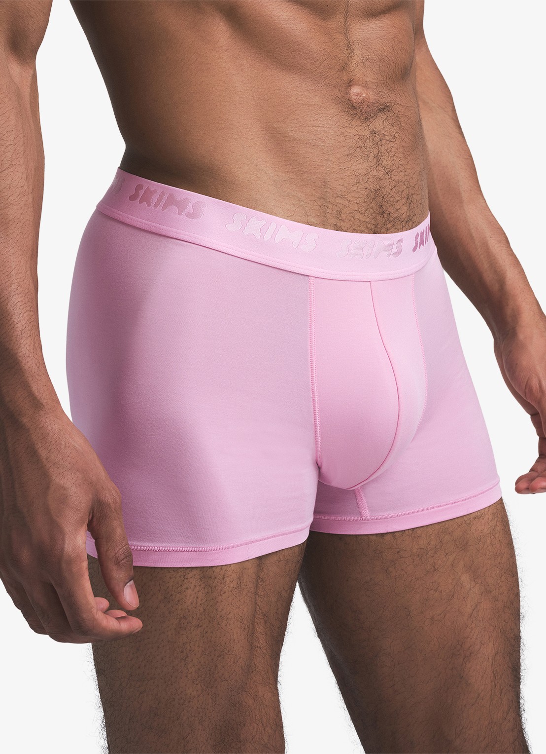 SKIMS Skims Stretch 3" boxershorts met logoband in 3-pack - detail 4 bubblegum mirror