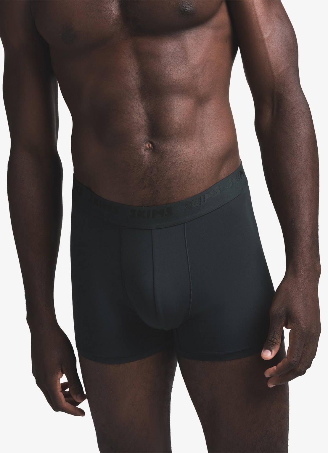 SKIMS Skims Stretch 3" boxershorts met logoband in 3-pack - detail 2 groen