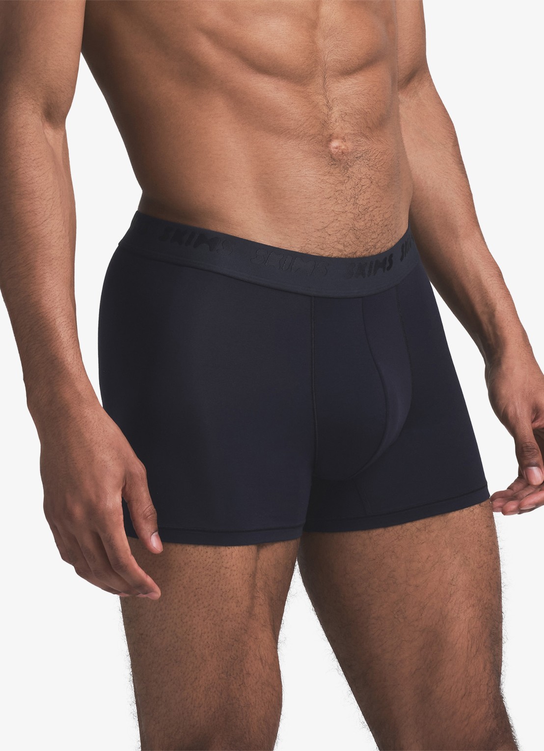 SKIMS Skims Stretch 3" boxershorts met logoband in 3-pack - detail 3 indigo