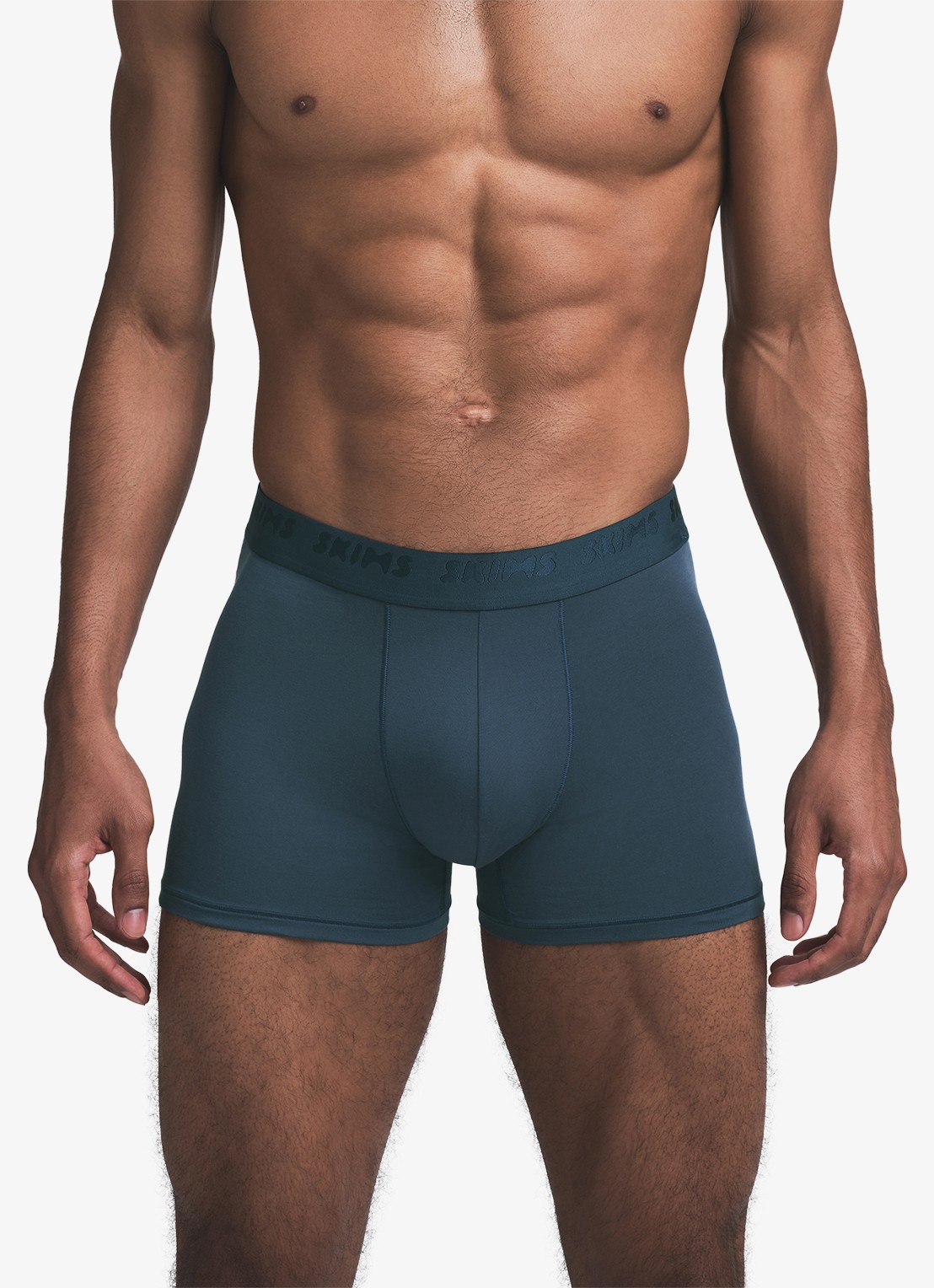 SKIMS Skims Stretch 3" boxershorts met logoband in 3-pack - detail 6 indigo