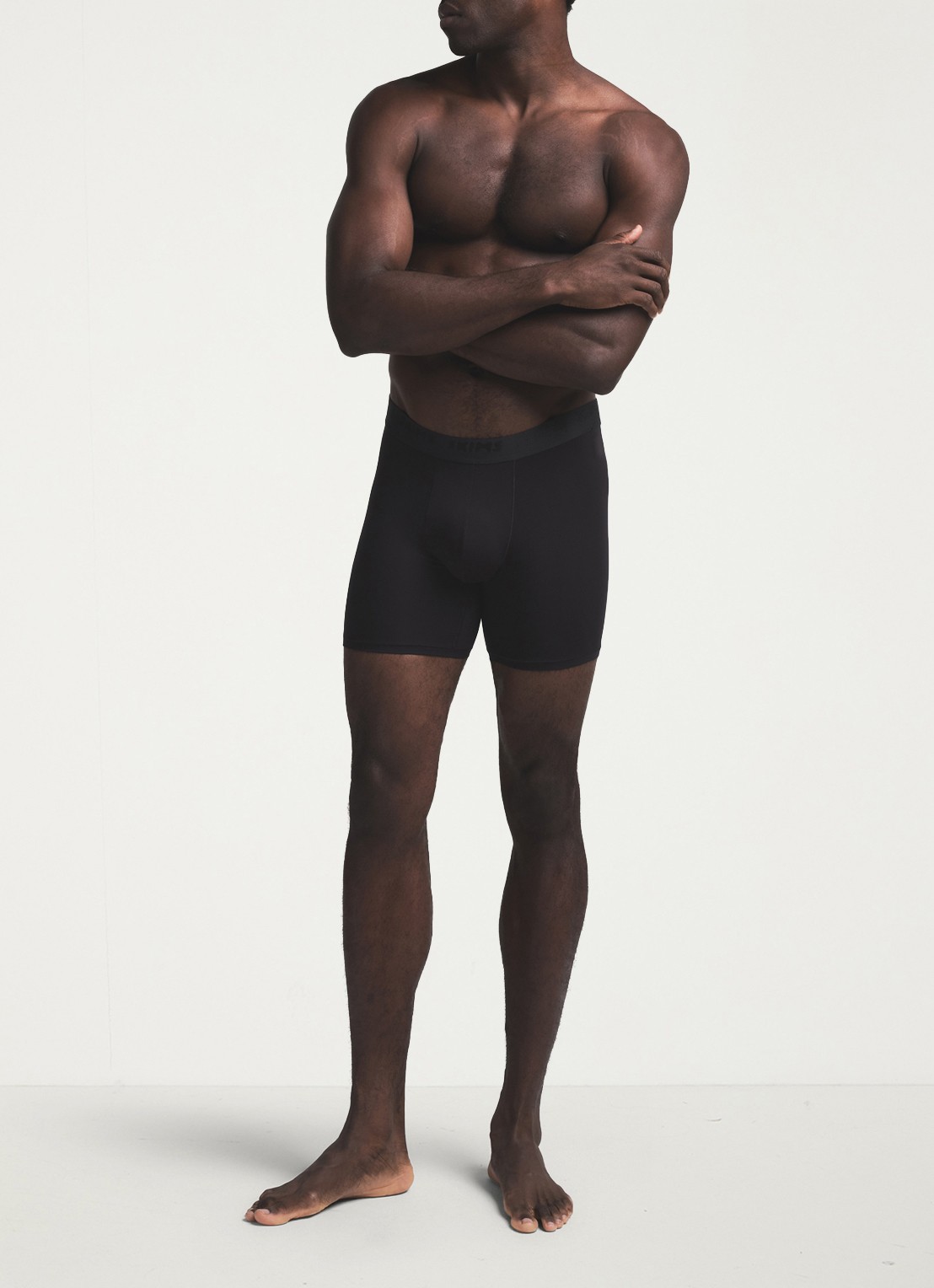 SKIMS Skims Stretch 5" boxershorts met logoband in 3-pack - detail 4 cypress