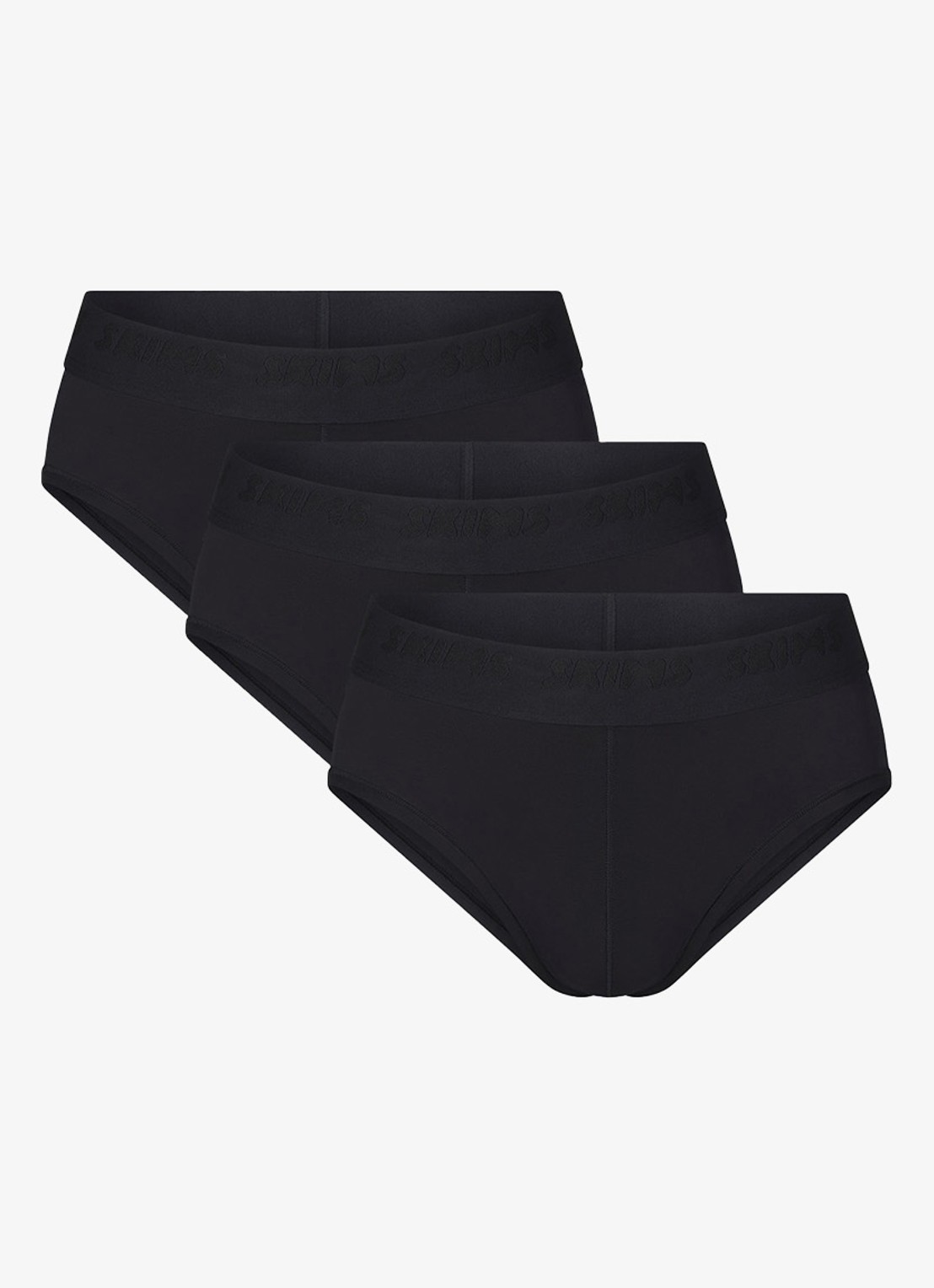 SKIMS Skims Stretch slip in 3-pack - voorkant 2 zwart